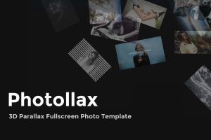 Photollax – Creative 3D Photography Template
