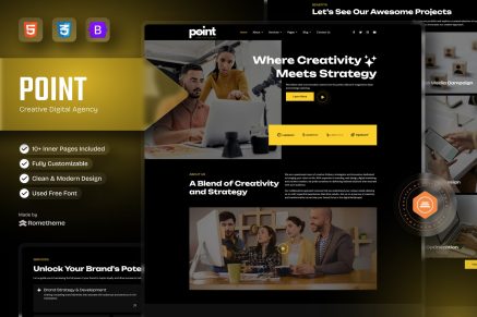 Point - Creative Digital Agency HTML Template