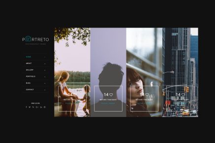 Portreto - Photography and Portfolio HTML5 Template