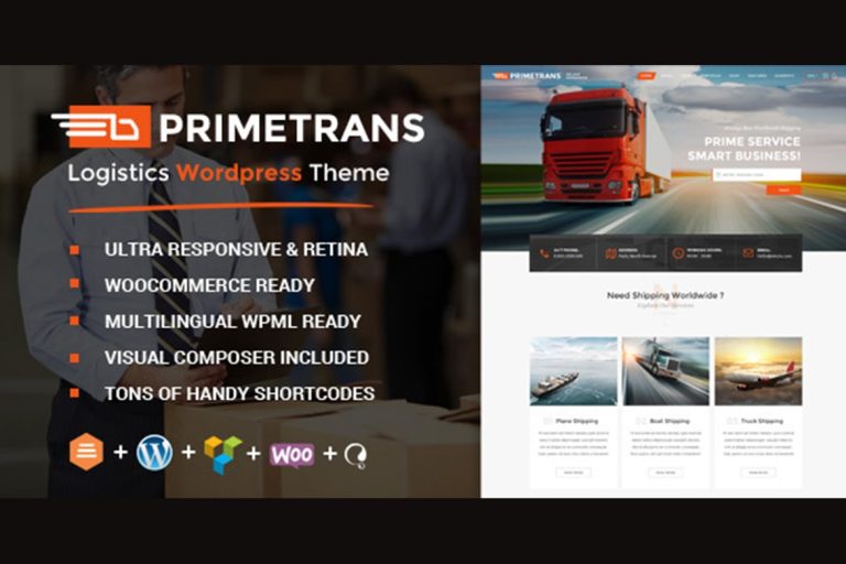 PrimeTrans | Logistics HTML Template