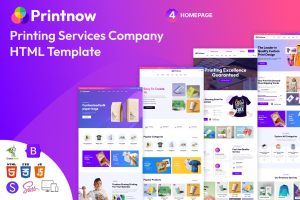 Printnow – Printing Services Company HTML Template