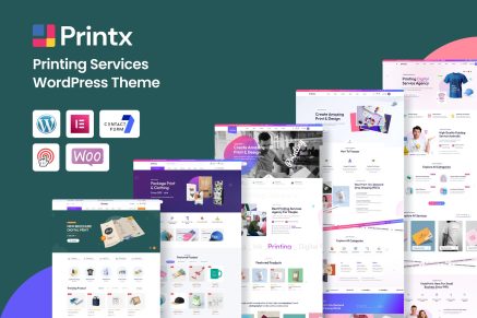 Printx - Printing Services WordPress Theme 1.0.8