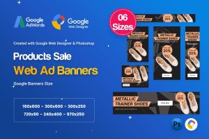 Product Sale Banners HTML5 D50 Ad – GWD and PSD