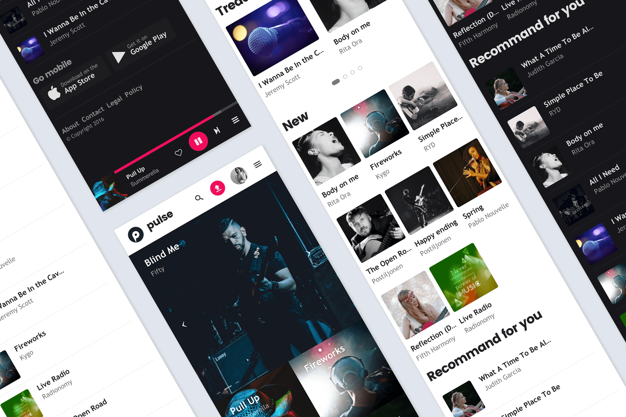 pulse - Music, Audio, Radio Template
