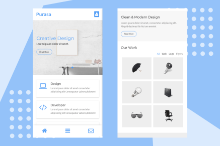 Purasa - Responsive Mobile Template