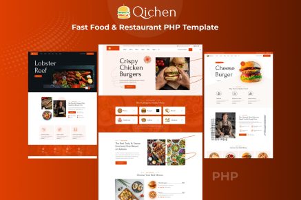 Qichen - Fast Food and Restaurant PHP Template
