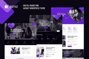 Qutiiz – Digital Marketing Agency WordPress Theme