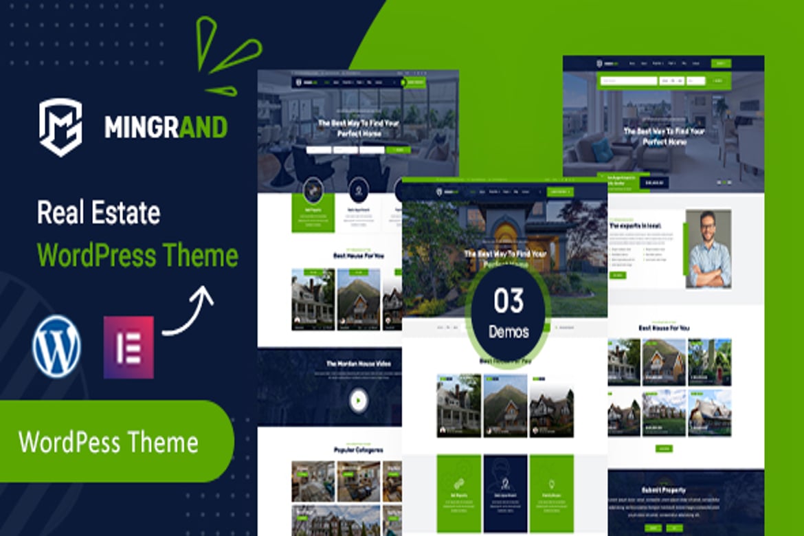 Real Estate WordPress Theme