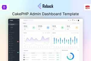 Reback – CakePHP Admin & Dashboard Template