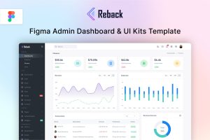 Reback – Figma Admin and Dashboard Template