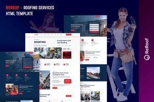 Roofing Services HTML Template