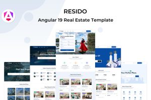 Resido – Angular 19 Real Estate Template