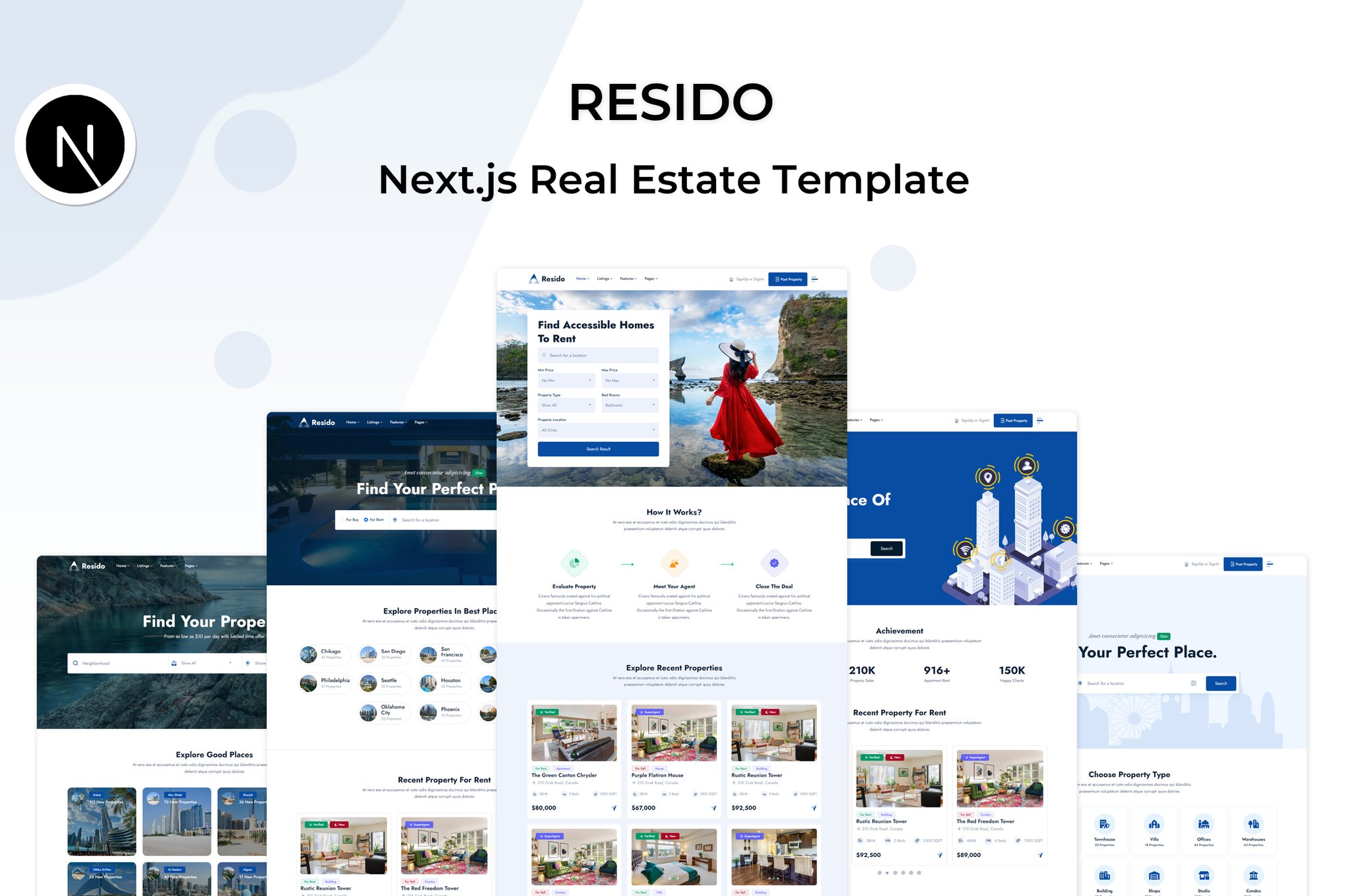 Resido - NextJs Real Estate Template