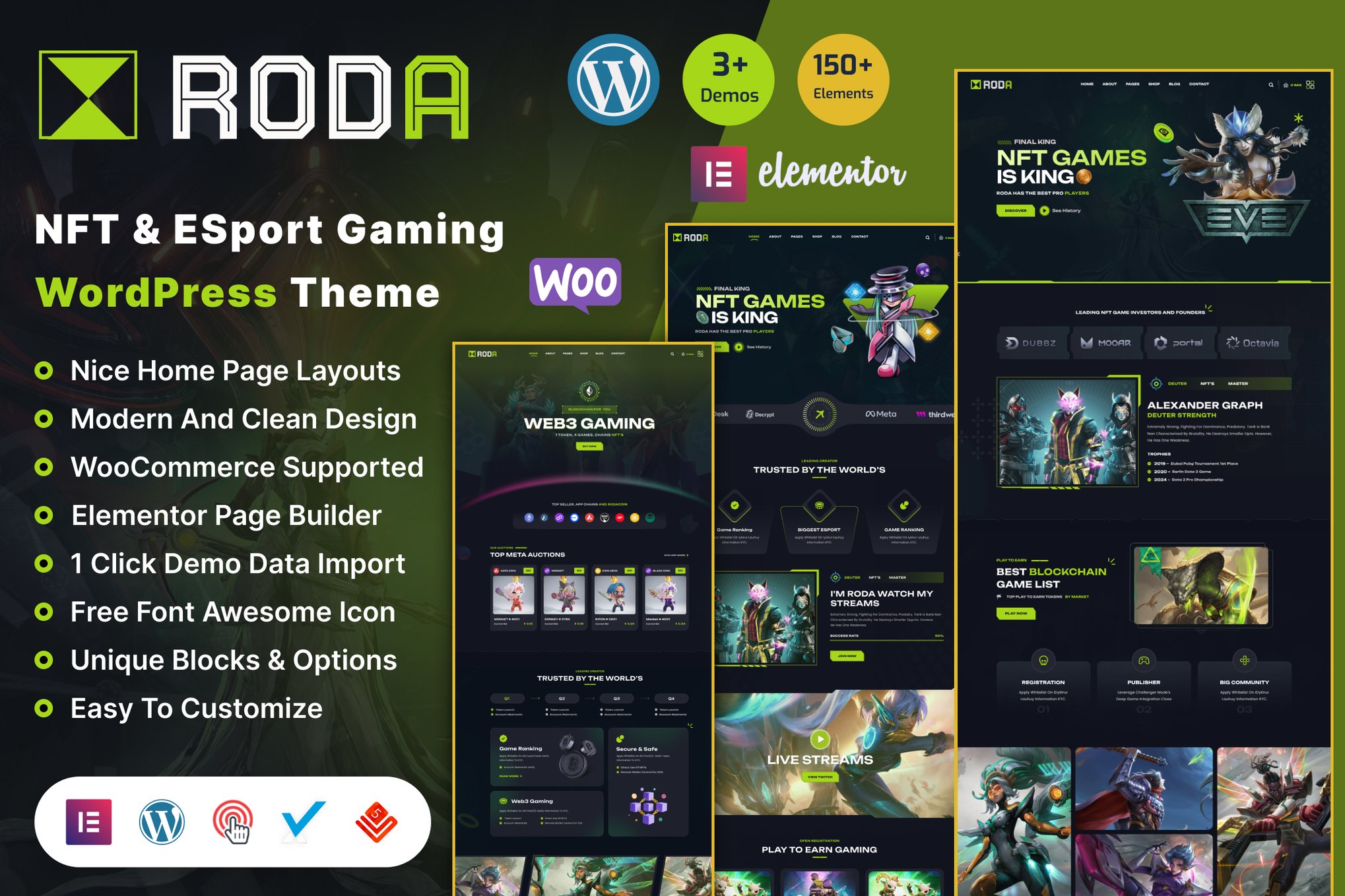 Roda - Gaming Store and eCommerce WordPress Theme 1.0.2