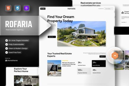 Rofaria - Real Estete Property HTML Template
