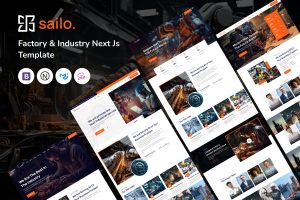 Sailo – Factory & Industry Next Js Template