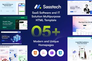 SassTech – SaaS Software IT Solution Multipurpose