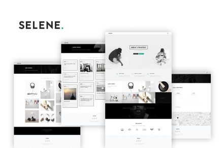 Selene - Creative Portfolio / Agency Template