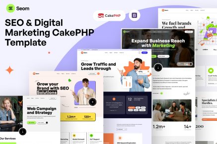 Seom - SEO and digital marketing CakePHP Template
