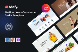 Shofy – Multipurpose eCommerce Svelte Template