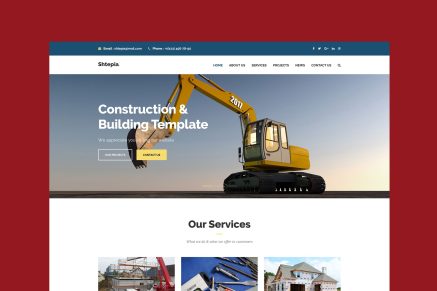 Shtepia - Construction and Building HTML5 Template