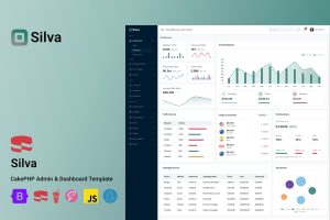Silva – CakePHP Admin Dashboard Template
