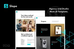 Slope – Responsive Agency & Studio NextJS Template