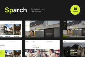 Sparch – Architecture & Interior HTML Template