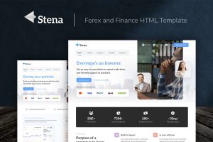Stena – Forex and Finance HTML Template