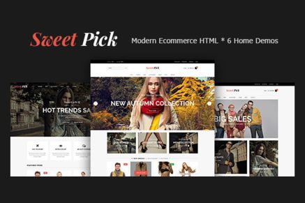 Sweet Pick - Modern E-commerce HTML Template