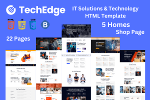 TechEdge – IT Solutions & Technology HTML Template