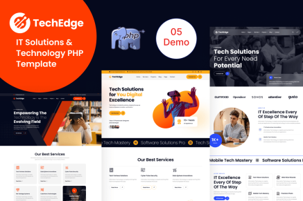 TechEdge - IT Solutions and Technology PHP Template