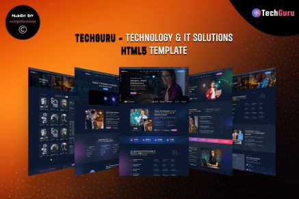 Techguru -Technology and IT Solutions HTML5 Template