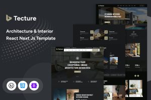 Tecture – Architecture React Next Js Template