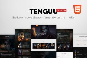 Tenguu Cinema – Movie Theater HTML Template