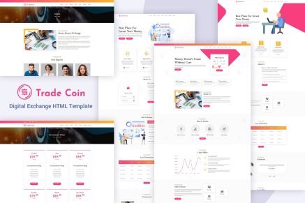 Trade Coin - Digital Exchange HTML Template