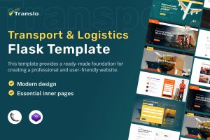Translo – Transport and Logistics Html Template