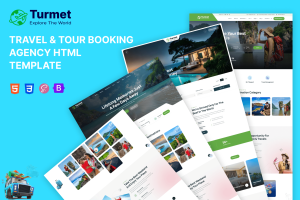 Travel and Tour Agency HTML Template