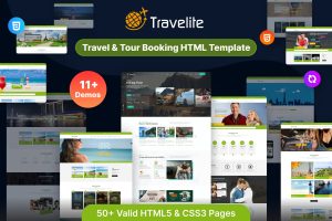 Travelite – Travel & Tour Booking HTML Template