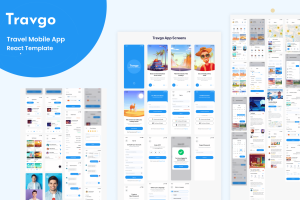 Travgo – Travel Mobile App React Template