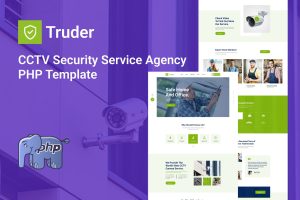 Truder – CCTV Security Service Elementor Template Kit