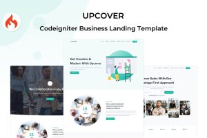 Upcover – Flask Business Landing Template