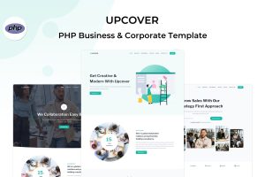 Upcover – PHP Business Landing Page Template