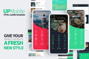 UpMobile – Html Mobile Template