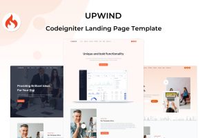 Upwind – Codeigniter Multipurpose Landing Template