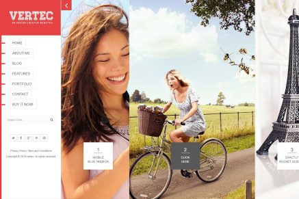 Vertec - Creative Portfolio Template