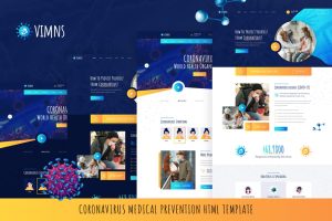 Vimns – React Next Coronavirus Medical Prevention