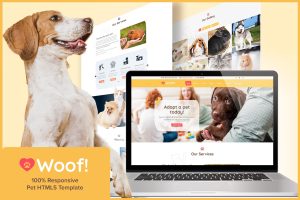 Woof! – Pet HTML5 Template