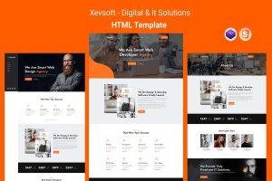 Xevsoft – Digital & It Solutions HTML Template