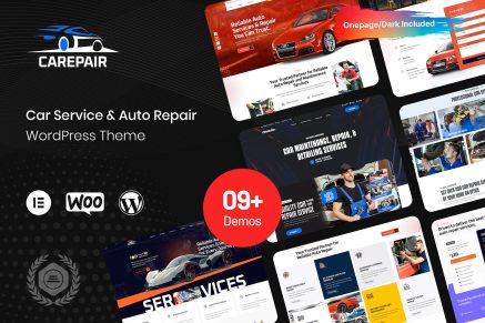 Carepair - Car Service & Auto Repair Theme
